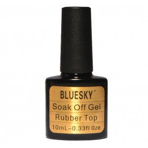 Bluesky, Rubber top coat - каучуковое завершающее покрытие, топ, 10 мл 