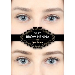 Набор для домашнего использования SEXY BROW HENNA (4 капсулы), 4 цвета