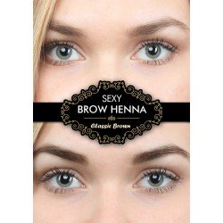Набор для домашнего использования SEXY BROW HENNA (4 капсулы), 4 цвета